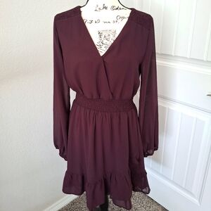 Like New Betseys Boutique Plum Dress, Med